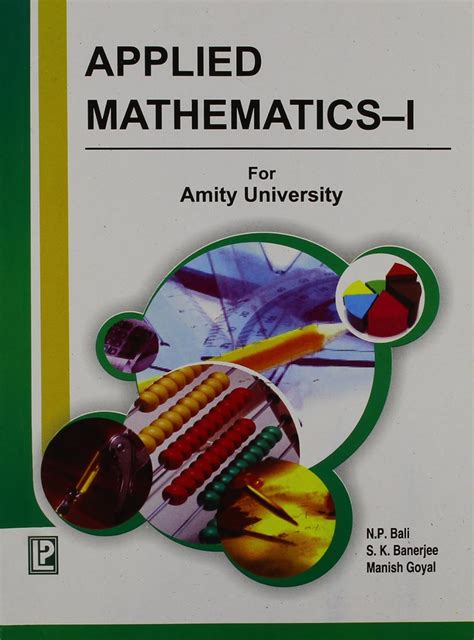 Buy Applied Mathematics - I (Applied Mathematics (Amity University ...