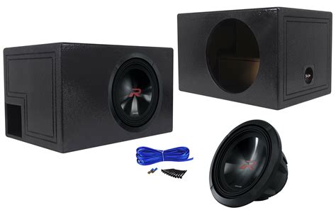 Alpine Type-R R2-W12D4 12" 750w RMS Car Audio Subwoofer+Vented Sub Box Enclosure - Walmart.com