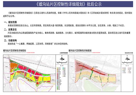 《墟沟站片区控制性详细规划》批后公示_连云港市自然资源和规划局