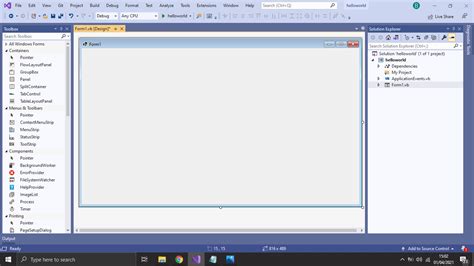 Vb.net Micro Project 的图像结果