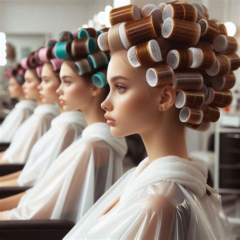 Pin by Anna Pavan on Bigodini | Big hair rollers, Hair rollers ...
