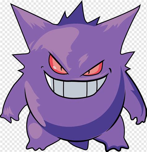 Monstruo divertido gengar, png | PNGWing