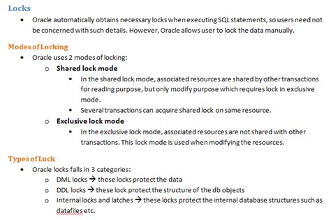 Image result for How to Detect Locks in Oracle Database