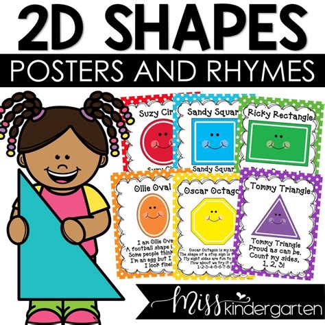 2D Shape Poems and Rhymes - Miss Kindergarten