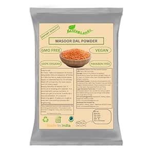 Activeland Masoor Dal Powder for Face Pack – 100g Natural Skin Care ...