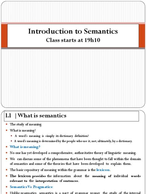 Image result for Semantics Introduction