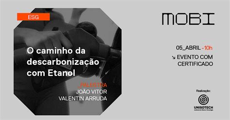 O caminho da descarbonização com Etanol, Universidade de Sorocaba ...