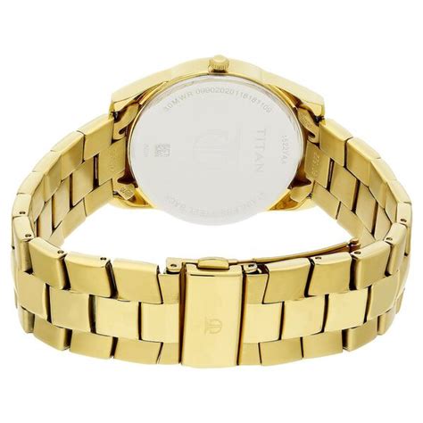 Buy Online Titan Regalia Champagne Dial Analog Stainless SteelStrap ...