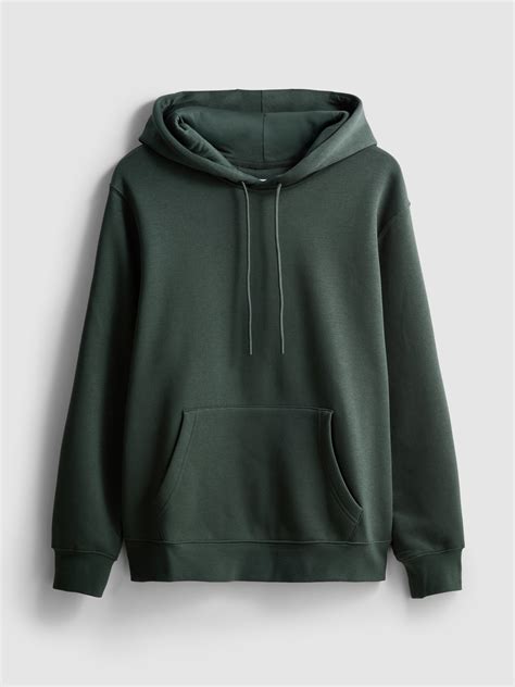 Mens Green Essential Drawstring Hoodie | Primark