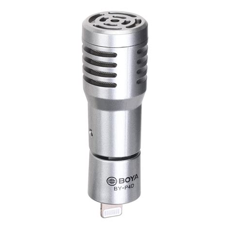 BOYA External Portable Condenser Mini Microphone for iPhone 7/8/X/11/12 ...