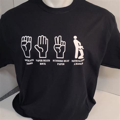Rock Paper Scissors funny adult tee shirt | Funny adult tee shirts ...