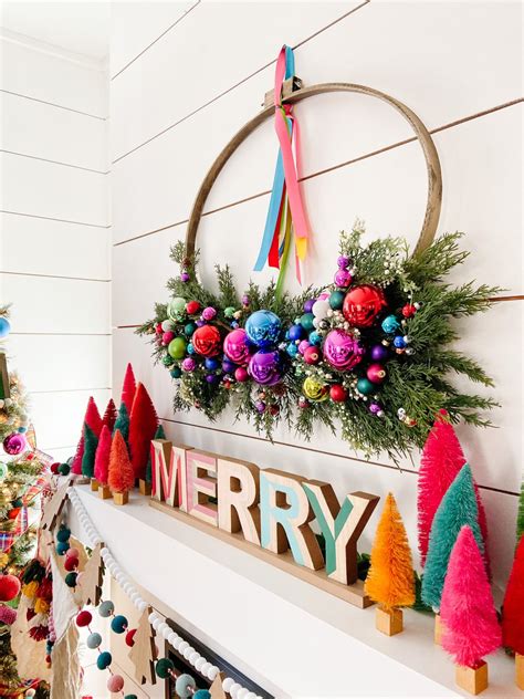 Bright Colorful Christmas Decorations