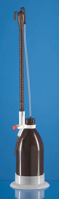 Automatic burettes Schilling pattern, SILBERBRAND, amber, class B, Boro ...