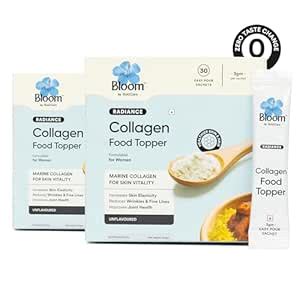 Bloom Collagen Powder + Peptide Easy Pour Sticks | 60 Easy Pour Sticks ...
