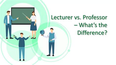 Lecturer vs. Professor – What’s the Difference | PPTX