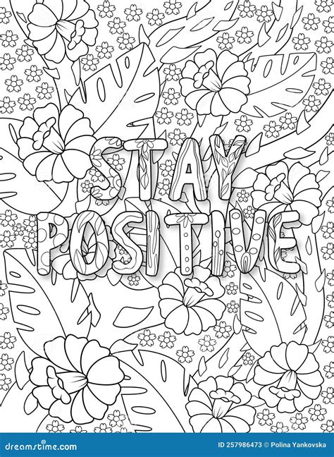 Positive Quotes Coloring Pages 的图像结果