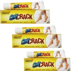 MANSI Cool Crack Cream (Advanced Cracked Heel Repair Foot Cream ...