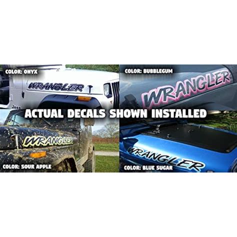 Hood Decals 2pc Set Made for: Wrangler YJ TJ JK JLU | Ubuy India
