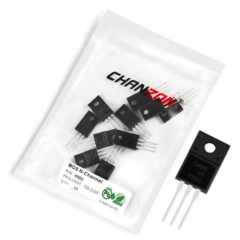 Chanzon 6N60 TO-220F NMOS N-Channel Power MOSFET India | Ubuy