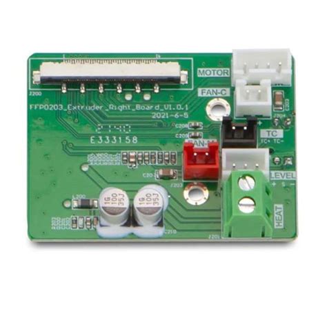 Right Extruder Circuit/Transfer Board for Creator 3 Pro 3D Printer ...