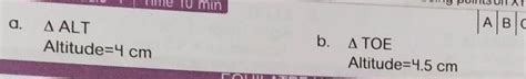 Construct an equilateral triangle whose altitude is given.please tell ...