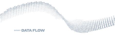 Image result for Binary Data Flow Line Art