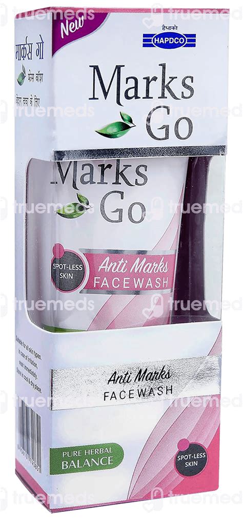 Hapdco Marks Go Anti Marks Face Wash 65 Ml - Uses, Side Effects, Dosage ...