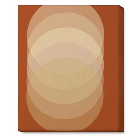 Abstract Sunrise - Orange Wall Art | Shutterfly