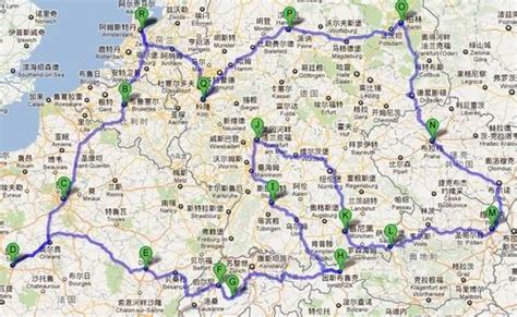 欧洲旅游路线图手绘,欧洲旅游线路图,欧洲旅游线路_大山谷图库