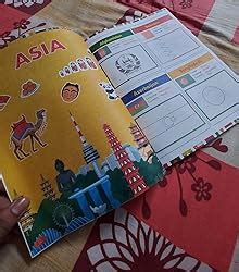 Flags of the World - Sticker Coloring Activity Book For Children ...