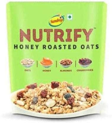 Sundrop Nutrify Honey Roasted Oats 40g Pack of 6 Pouch Price in India ...