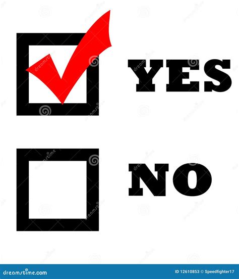 Check Yes Or No Clipart - Seguroce