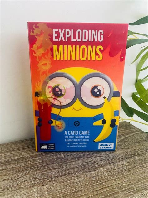 Image result for Exploding Minions Card Game Template