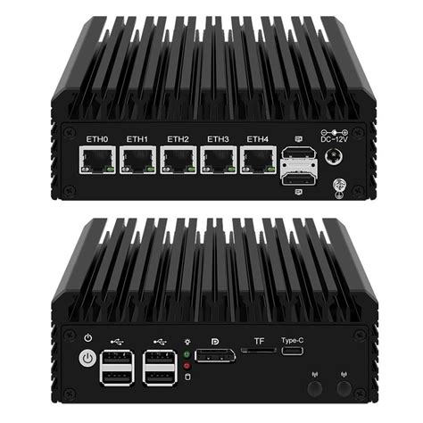 Buy Firewall Micro Appliance, 5 Ports i226 2.5G LAN Fanless Mini PC ...