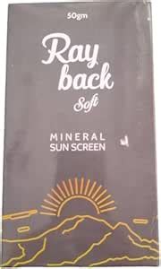 Ray Back Soft Mineral Sunscreen SPF 50 | Broad Spectrum UVA/UVB ...