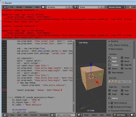 Image result for Python Blender Bpy Error Solution