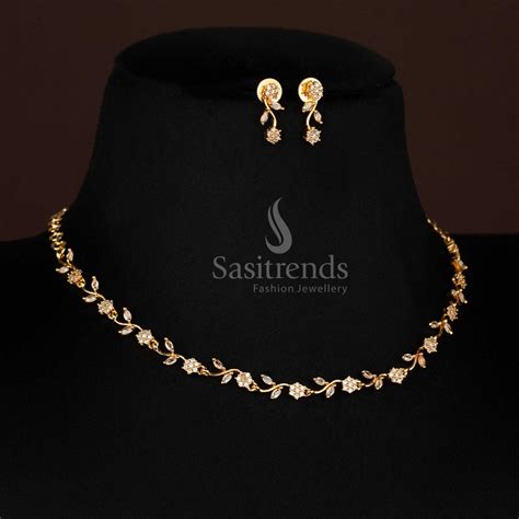Necklace Set - Buy Online Gold Plated, AD, German Silver Necklace ...