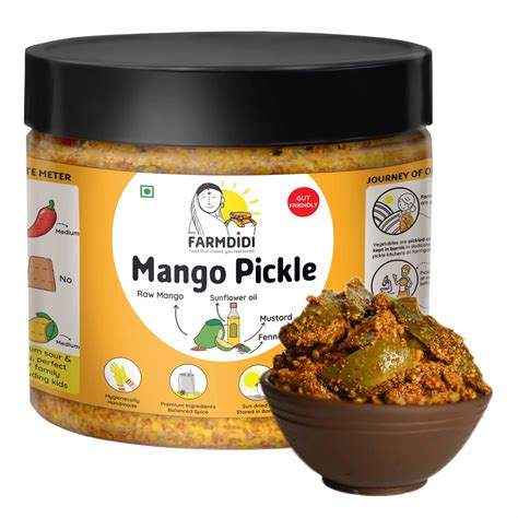 Buy Homemade Mango Pickle Online | Aam ka Achar – Farmdidi – www ...