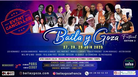 Baila Y Goza 2025 - Afro Cuban & SBK Festival, Salle Georges Brassens ...