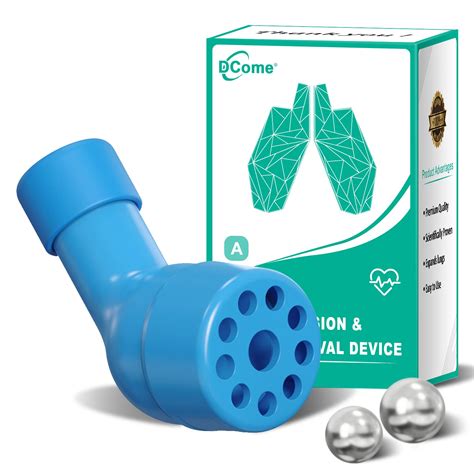 Buy DCome Mucus Clearance & Lung Expansion Device, Natural Breathing Device to Improve Lung ...
