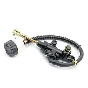 Motorcycle Rear Foot Brake Master Hydraulic Cylinder Pump With ...