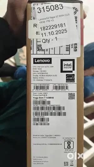 Lenovo yoga slim 7 one day old - Computers & Laptops in Bhawani Enclave ...