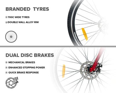 Buy Xander Multi-Speed 700C Online at Best Price