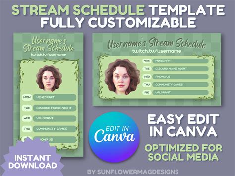 Image result for Stream Schedule Maker