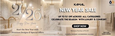 Kamal Bathware | Discover Premium Bathroom Fittings & Accessories