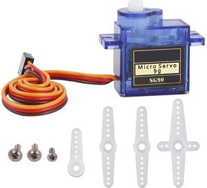 NEBULARCTECH Servo Motor SG90, Robot arm motor, mini servo, 9g servo ...