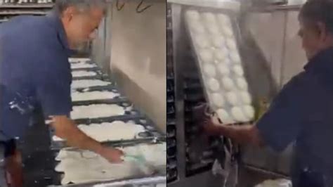 Anand Mahindra shares video of man’s idli making skills in a mass scale ...