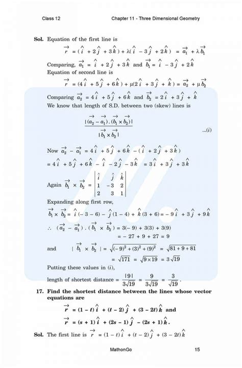 Image result for Class 12 Maths Exercise 11E