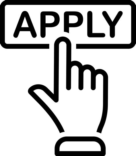 line icon for apply 14767154 Vector Art at Vecteezy