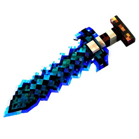 Download Minecraft Sword With Effects Png Wjx24 | Wallpapers.com